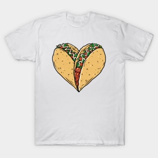 Taco Lovers Heart T-Shirt